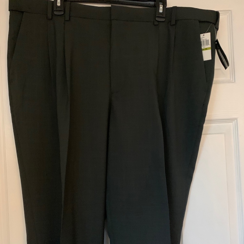 Double pleated dress pants